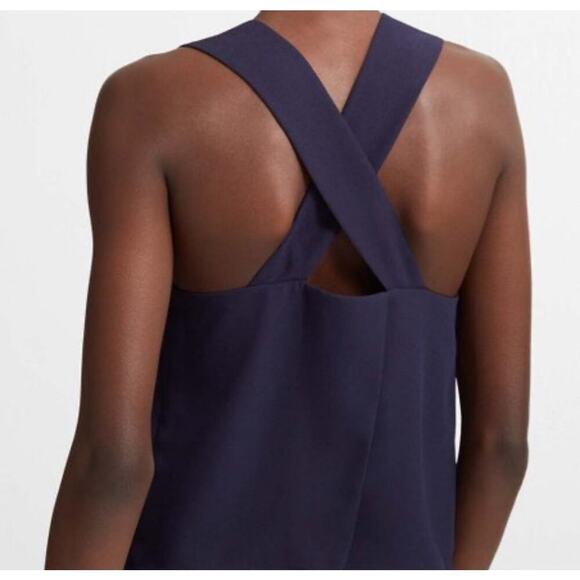 NWT Club Monaco Normaah Crossback
V-Neck Top - Picture 2 of 8